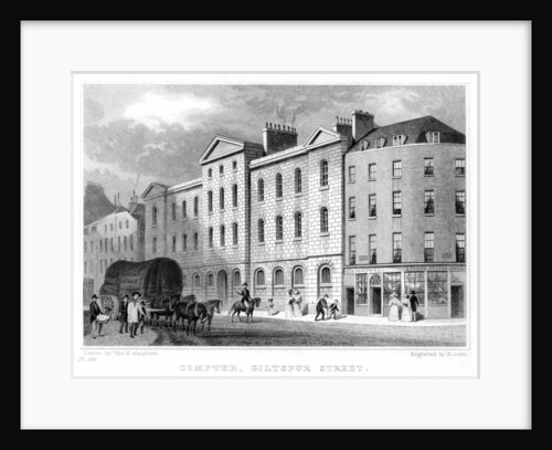 Compter, Giltspur Street, London by R Acon