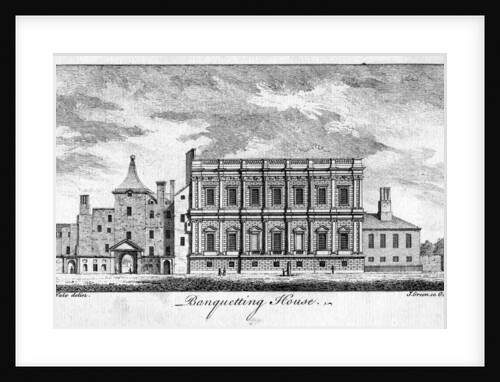Banqueting House, Whitehall Palace, Westminster, London by J Green
