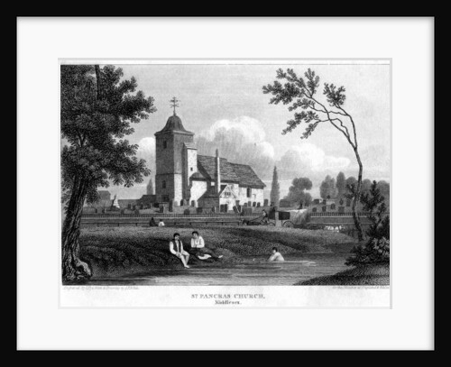 St Pancras Old Church, London by Charles Pye