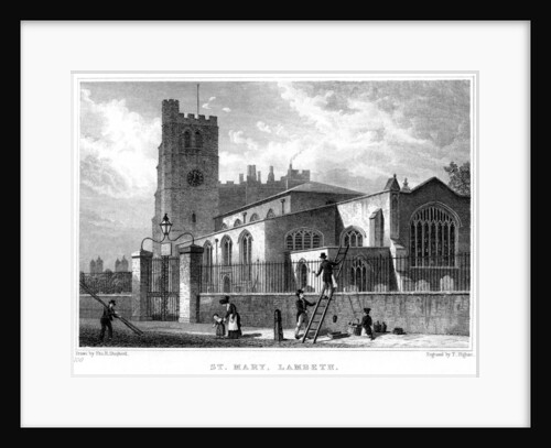 Church of St Mary, Lambeth, London by Thomas Higham
