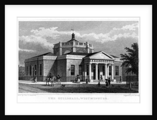 The Guildhall, Westminster, London by M Barrenger