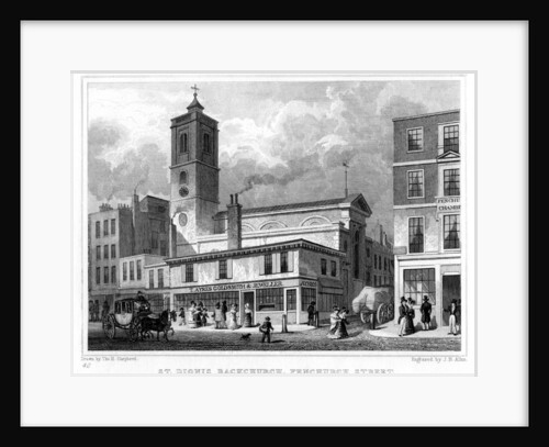 Church of St Dionis Backchurch, Fenchurch Street, City of London by JB Allen