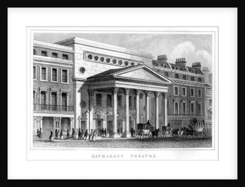 Haymarket Theatre, Westminster, London by Anonymous