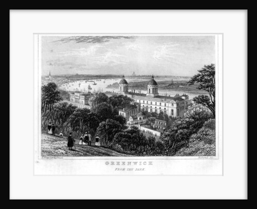 Greenwich, from the Park, London by H Bond
