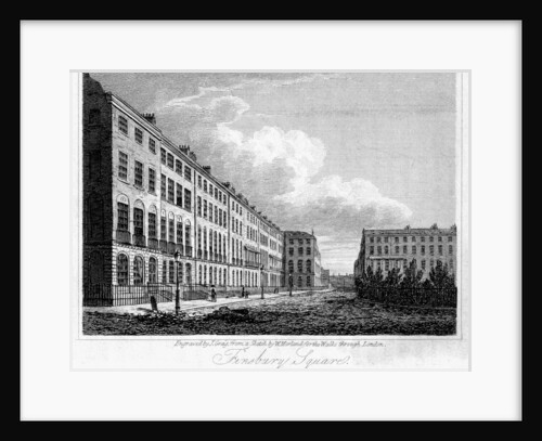 Finsbury Square, London by J Greig