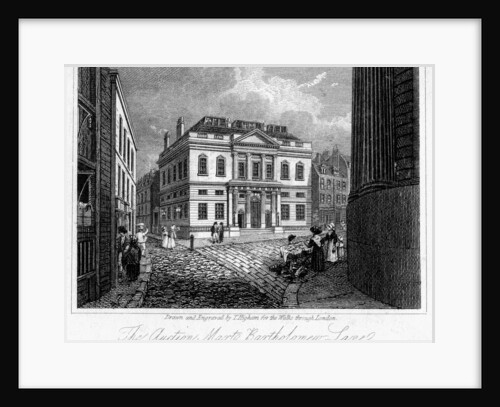 The Auction Mart, Bartholomew Lane, City of London by Thomas Higham