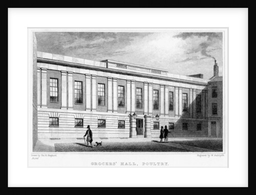 Grocers' Hall, Poultry, City of London by William Radclyffe
