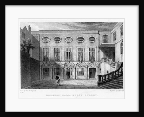 Brewers' Hall, Addle Street, City of London by William Radclyffe