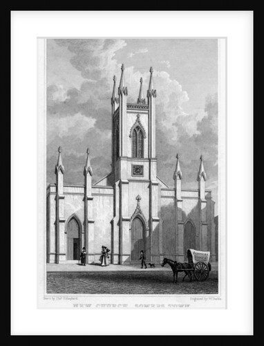 New church, Somers Town, Camden, London by William Deeble