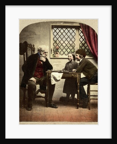 The March of Intellect, or, Old Bull in a Fix, (Now Grandfather it's your move) by Anonymous