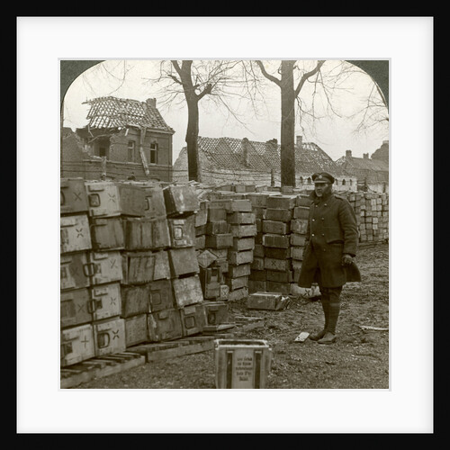Abandoned German ammunitions near Cambrai, World War I by Realistic Travels Publishers