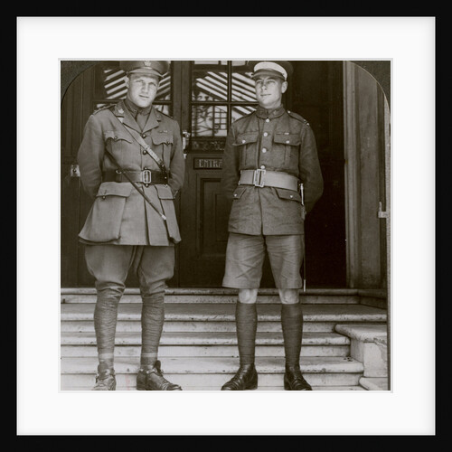 Captain MacDougall, DSO, and Cadet Mullin, two Canadian VCs, World War I by Realistic Travels Publishers