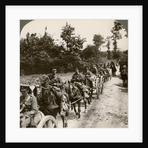 Bringing up reserve ammunition, World War I by Realistic Travels Publishers