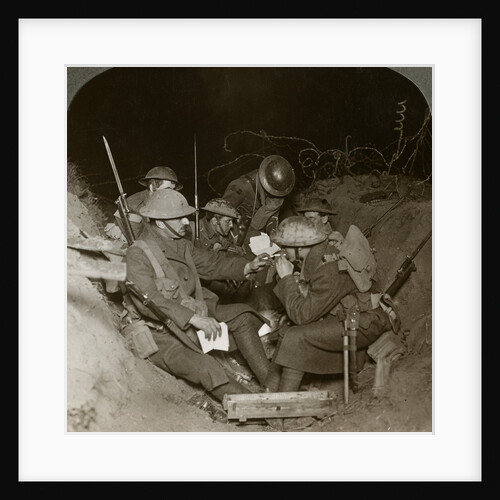 An evening in the reserve trenches at Beaumont Hamel, France, World War I by Realistic Travels Publishers