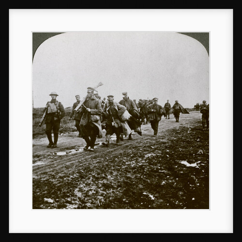 Prussians captured by 'Old Contemptibles' in the advance at Pozieres, World War I by Realistic Travels Publishers