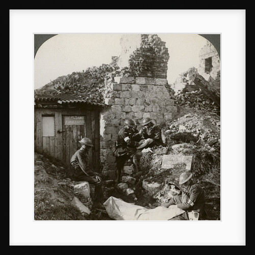 The Royal Army Medical Corps at Monchy dressing station, France, World War I by Realistic Travels Publishers