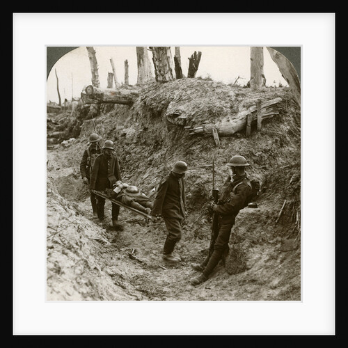 German prisoners carrying British wounded, World War I by Realistic Travels Publishers