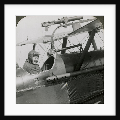 Sopwith Scout with photographic gun mounted on the upper wing, World War I by Realistic Travels Publishers