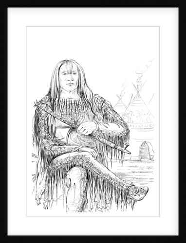 Chief of the Blackfoot nation by Myers and Co