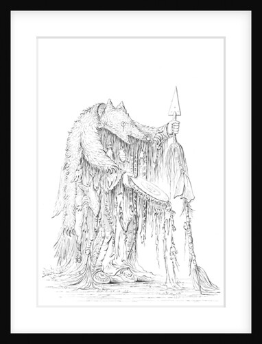 Native American shaman by Myers and Co