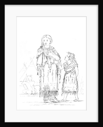 Native American woman and child by Myers and Co