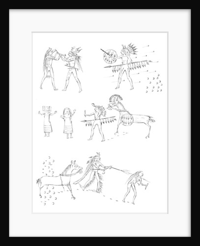 Exploits of 'Four Bears', Native American warrior by Myers and Co