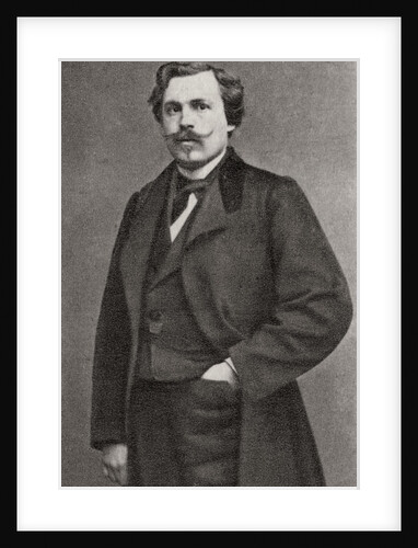 Edmond de Goncourt, French author by Anonymous