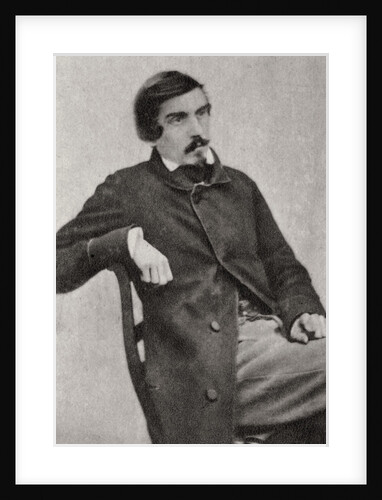 Jules de Goncourt, French author by Anonymous