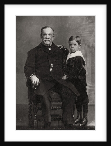 Louis Pasteur, French chemist and microbiologist by Anonymous