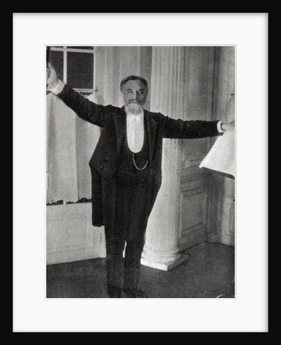 Edouard Colonne, French conductor and violinist by Anonymous