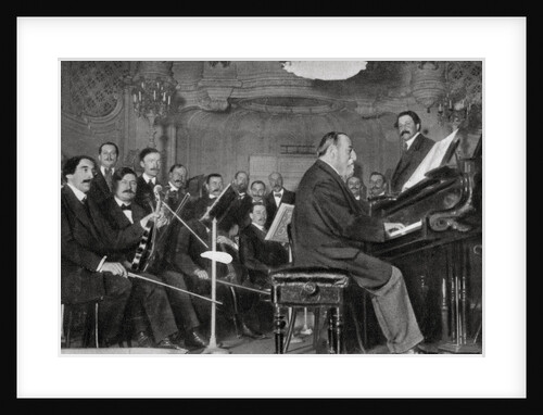 Camille Saint-Saens, French composer, musician and conductor by Anonymous