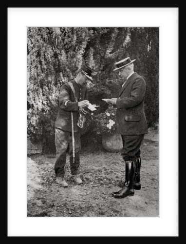 Maurice Maeterlinck, Belgian playwright, poet and essayist by Anonymous
