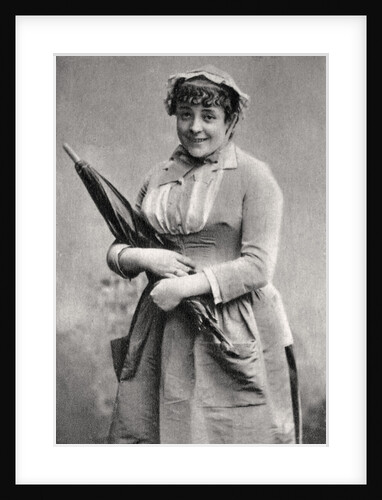 Anna Judic, French comic actress by Anonymous