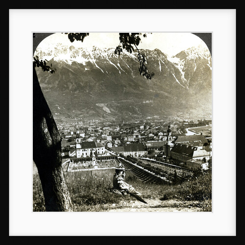 Innsbruck and the Bavarian Alps, Tyrol, Austria by Underwood & Underwood