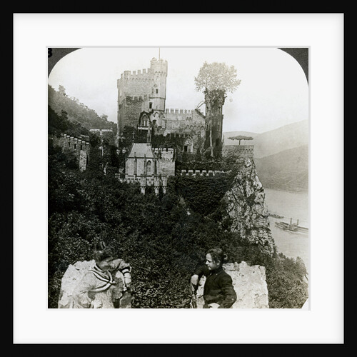 Castle Rheinstein, near Bingen, Germany by Underwood & Underwood