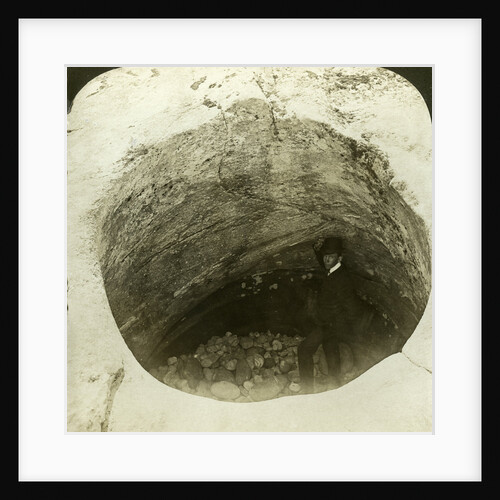 A giant's cauldron (glacier pothole), Norway by HC White