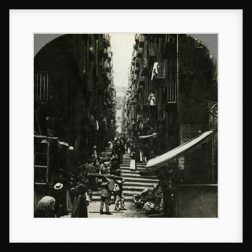 Gradoni di Chiaia, Naples, Italy by The Fine Art Photographers Co