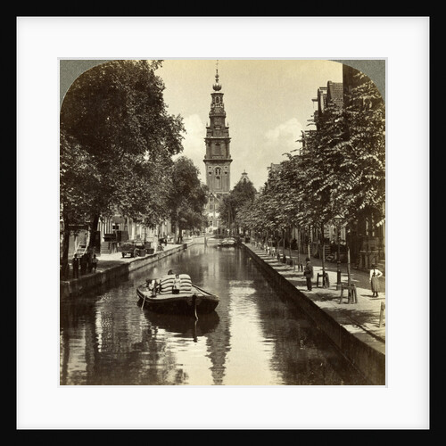 Canal, Amsterdam, Netherlands by Underwood & Underwood