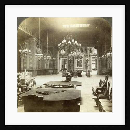 Roulette salon, Monte Carlo, Monaco by Underwood & Underwood