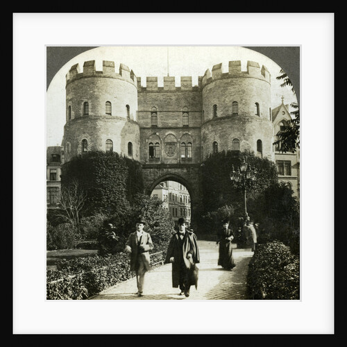 Roman city gates, Cologne, Germany by EW Kelley
