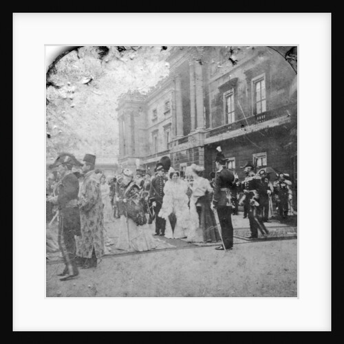 Review of Indian and Colonial troops by HM the King, Buckingham Palace, London by Excelsior Stereoscopic Tours