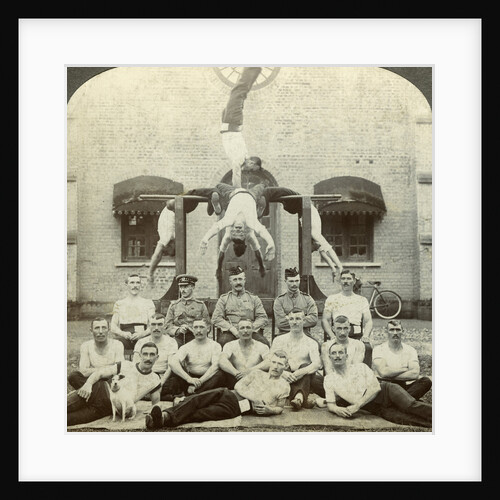 Guard of honour for the visit of the Prince of Wales by Underwood & Underwood