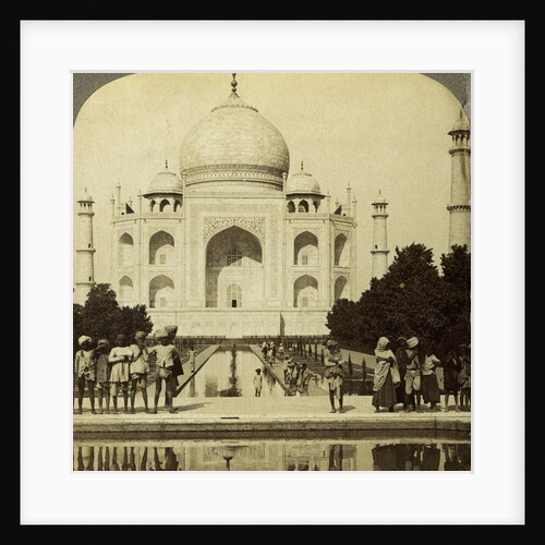 Taj Mahal, Agra, Uttar Pradesh, India by Underwood & Underwood