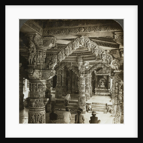 Temple of Vimal Vasahi, Mount Abu, Rajasthan, India by Underwood & Underwood