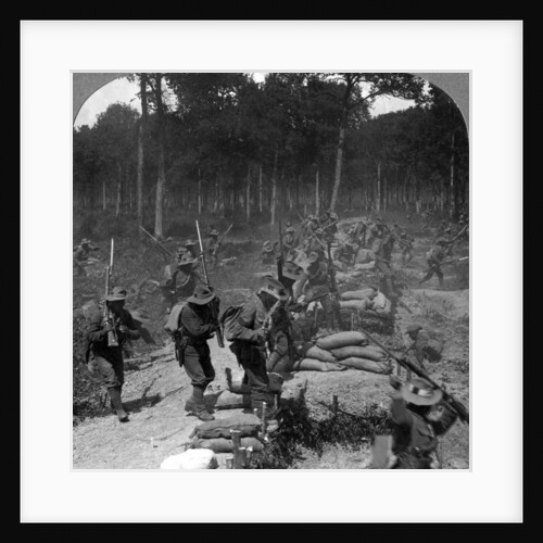 First World War battlefield scene by Realistic Travels Publishers