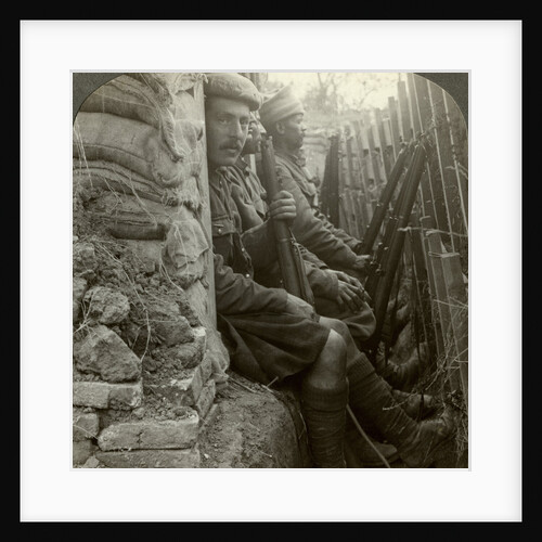 Indian soldiers in the trenches, World War I by Realistic Travels Publishers