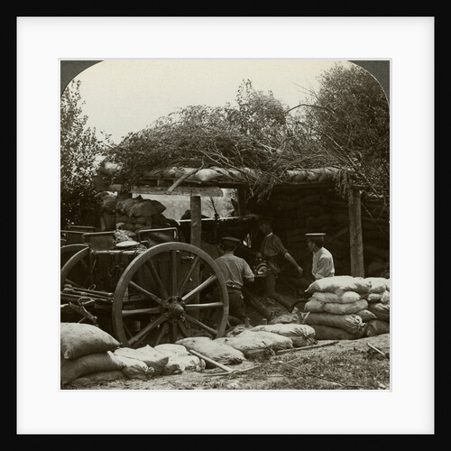 Artillery position, World War I by Realistic Travels Publishers