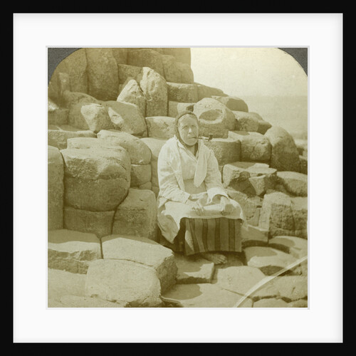 In the Wishing Chair, Giant's Causeway, Antrim, Northern Ireland by Excelsior Stereoscopic Tours