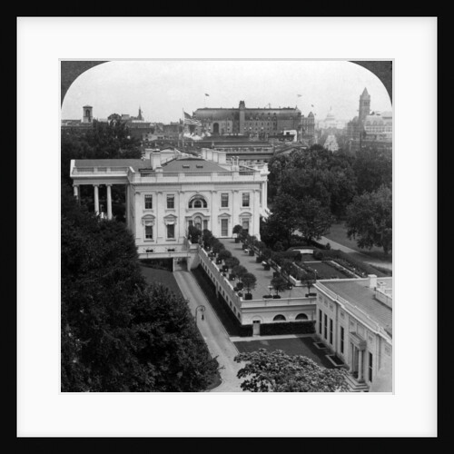 The White House, Washington DC, USA by Underwood & Underwood