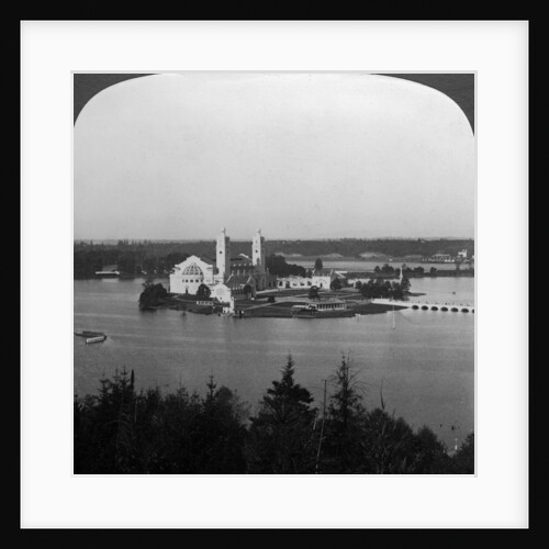 Lewis and Clark Exposition, Government Building, Guild's Lake, Portland, Oregon, USA by HC White